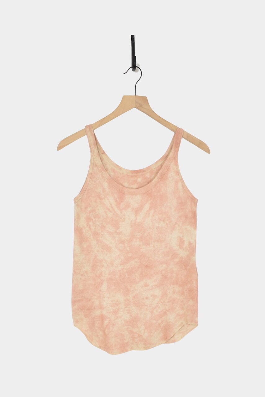 Ichi Antiquités - Natural Hand Dye 2Way Tanktop - Light Pink-Shirts & Tops - YUCCA, Artistic clothing for women, boutique near me, capsule wardrobe, fashion for women over 50