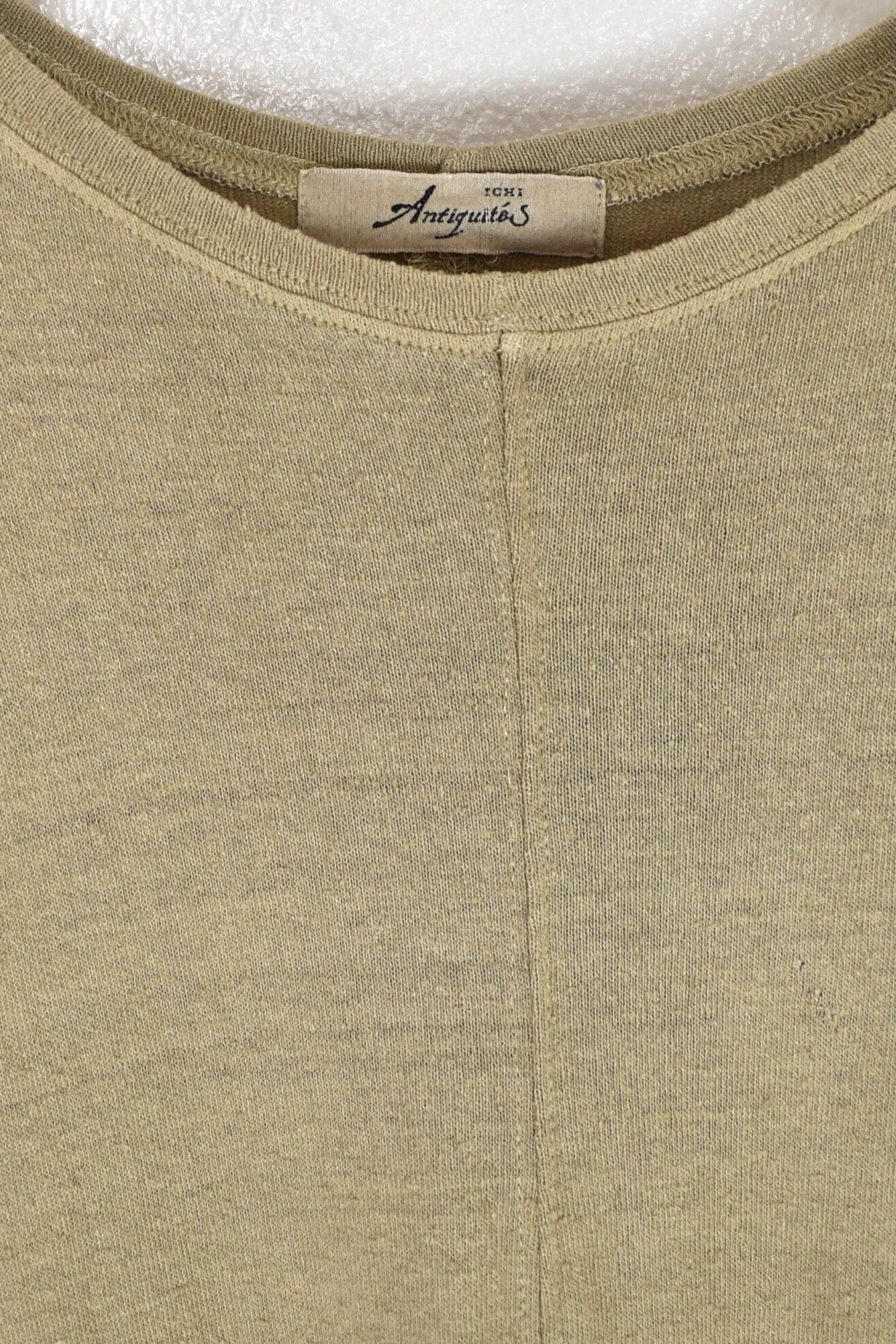 Ichi Antiquités - Natural Hand Dye Dress - Sage - Dress - YUCCA,  boutique stores near me, capsule wardrobe.