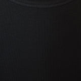 Rib Knit Pullover, Black