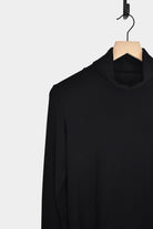 Ichi Antiquités - Rib Turtleneck - Black - YUCCA, ageless fashion, Japanese clothing for women, at the moment clothes.