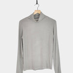 Ichi Antiquités - Rib Turtleneck - Gray - YUCCA, ageless fashion, Japanese clothing for women, at the moment clothes.