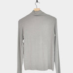 Ichi Antiquités - Rib Turtleneck - Gray - YUCCA, ageless fashion, Japanese clothing for women, at the moment clothes.