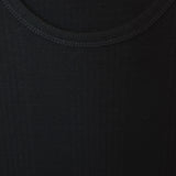 Sleeveless Cotton Knit Pullover, Black