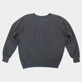 Jungmaven Bonfire Raglan Sweatshirt Diesel Gray heavyweight hemp French terry crewneck unisex Made in USA 