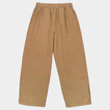 Jungmaven Cambria Pant in Coyote made from 100% hemp with a relaxed wide leg silhouette