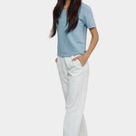 Jungmaven Loma pique tee rainwashed worn side view