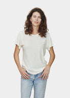 Jungmaven | Lorel Tee In Washed White - SHOP YUCCA Shirts & Tops JUNGMAVEN - YUCCA 