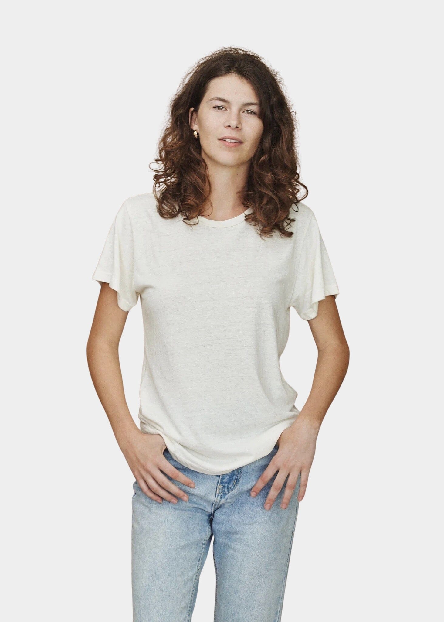Jungmaven | Lorel Tee In Washed White - SHOP YUCCA Shirts & Tops JUNGMAVEN - YUCCA 
