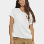 Jungmaven Ojai tee washed white worn relaxed fit short sleeve tee