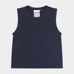 Jungmaven Phoenix Muscle Tee black hemp cotton muscle tank flat lay