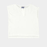 Jungmaven Sonora tee washed white flat lay front