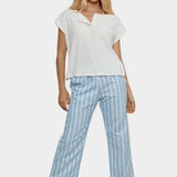 Jungmaven Sonora tee washed white full body outfit view