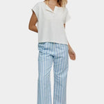 Jungmaven Sonora tee washed white worn relaxed boxy fit