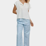 Jungmaven Sonora tee washed white worn relaxed boxy fit