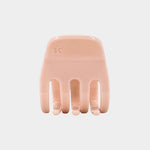 KARST small hair claw clip in tutu blush compact cellulose acetate lightweight hold accessory