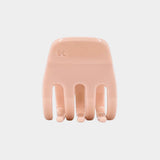KARST small hair claw clip in tutu blush compact cellulose acetate lightweight hold accessory