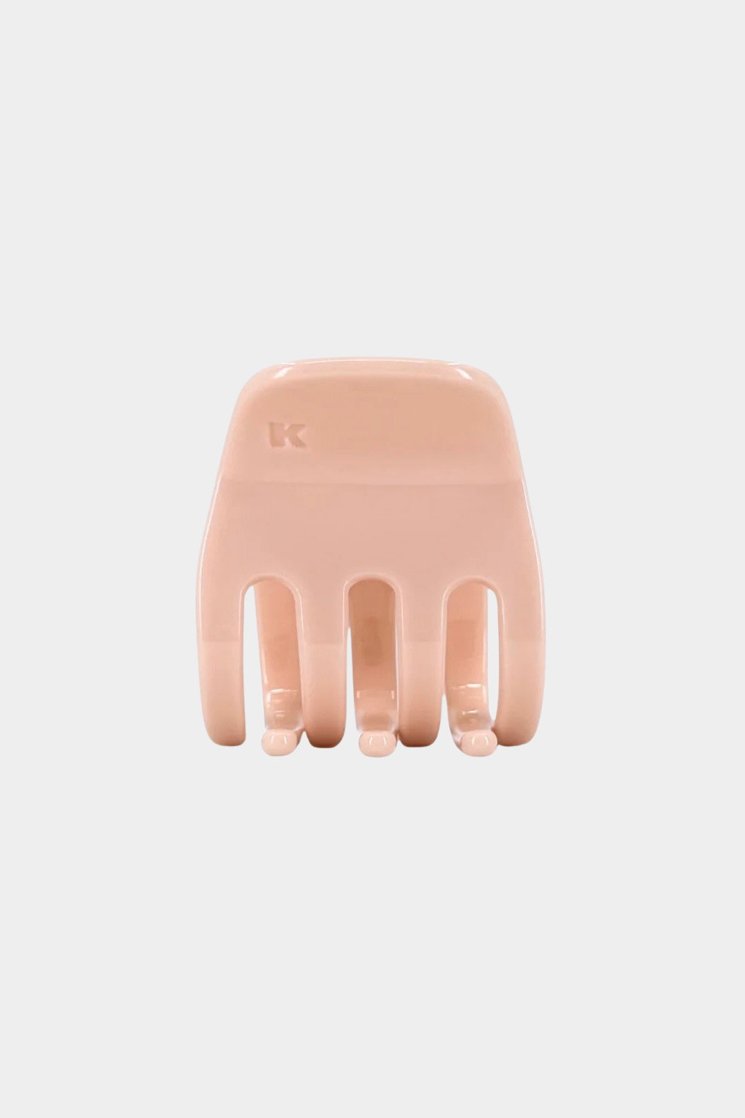 KARST small hair claw clip in tutu blush compact cellulose acetate lightweight hold accessory