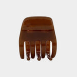 KARST Small Hair Clip in espresso brown compact claw clip