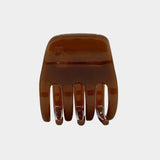 KARST Small Hair Clip in espresso brown compact claw clip