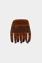KARST Small Hair Clip in espresso brown compact claw clip