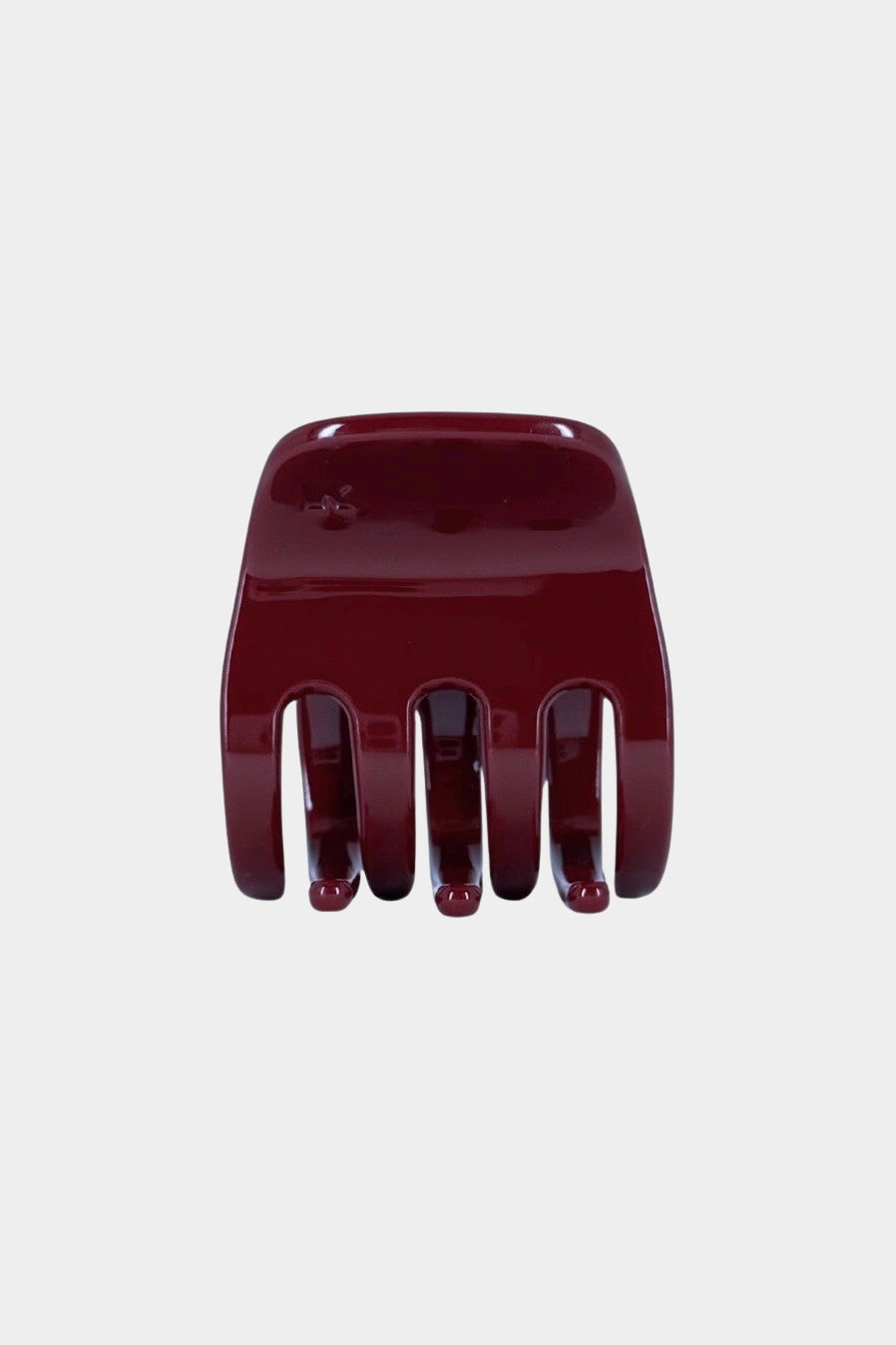 KARST Small Hair Clip in jam red compact claw clip
