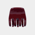 KARST Small Hair Clip in jam red compact claw clip