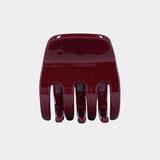 KARST Small Hair Clip in jam red compact claw clip
