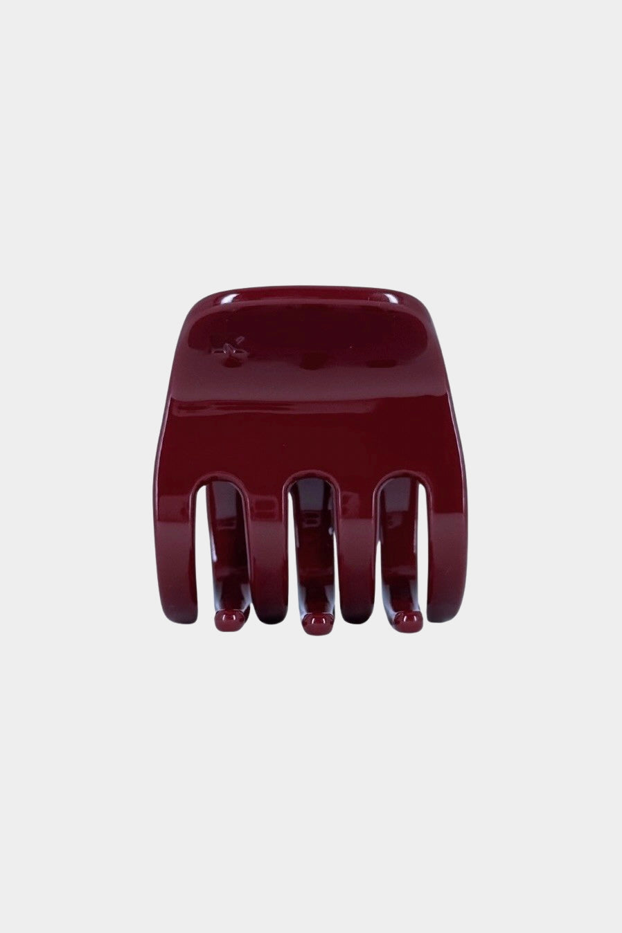 KARST Small Hair Clip in jam red compact claw clip