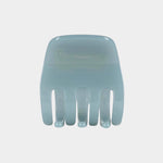 KARST Small Hair Clip in sea spray blue compact cellulose acetate claw clip