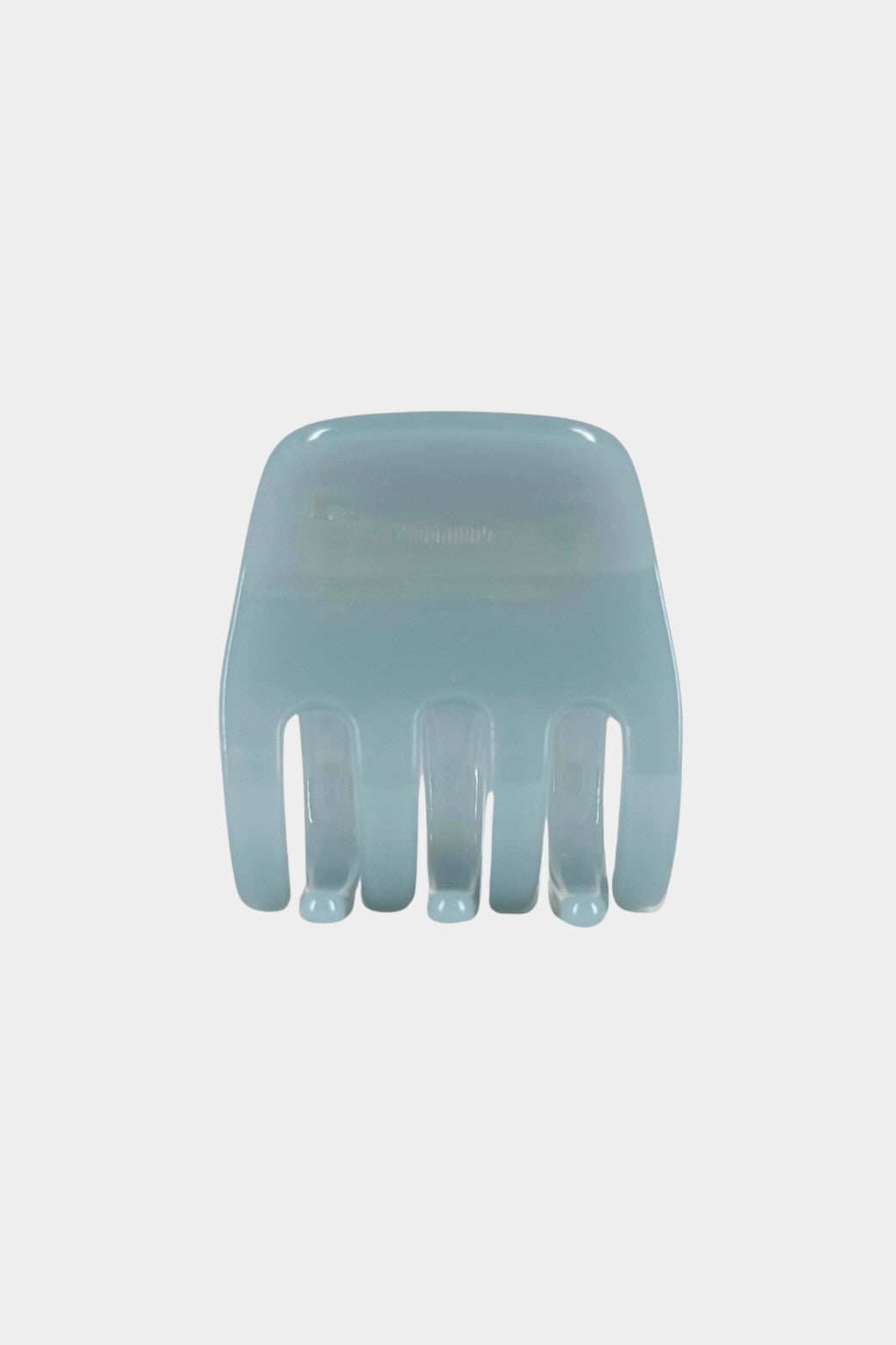 KARST Small Hair Clip in sea spray blue compact cellulose acetate claw clip