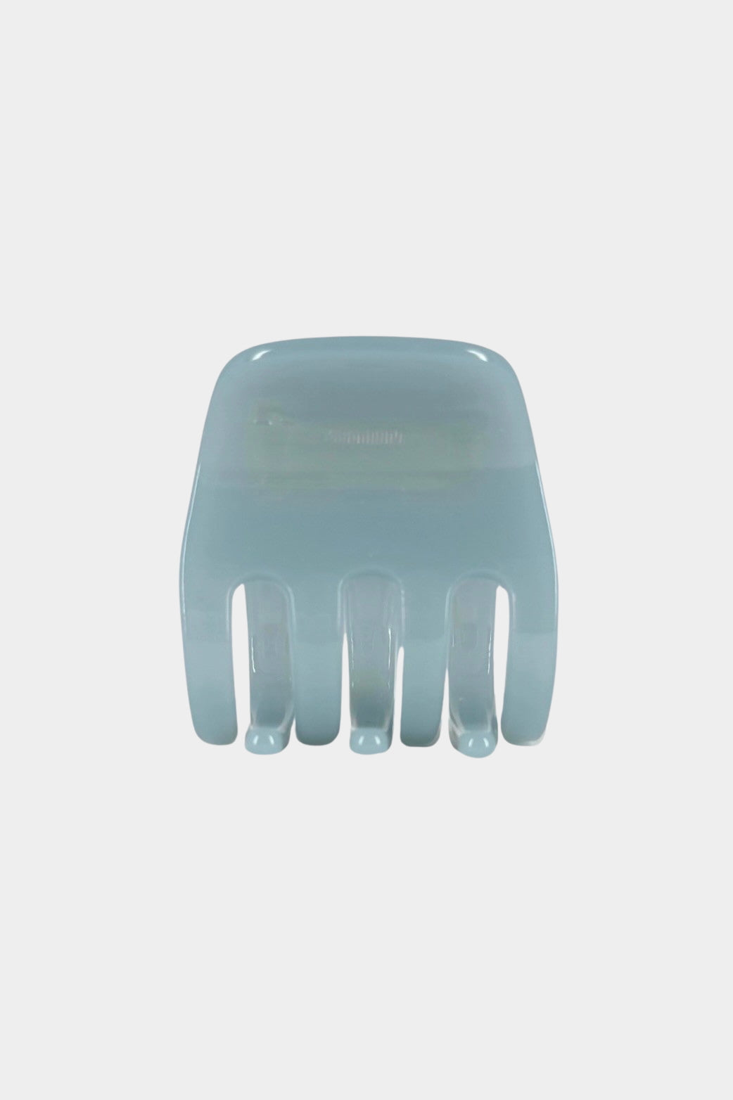 KARST Small Hair Clip in sea spray blue compact cellulose acetate claw clip