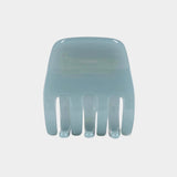 KARST Small Hair Clip in sea spray blue compact cellulose acetate claw clip