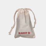KARST cotton drawstring pouch for super hair clip natural canvas storage bag