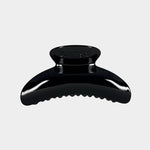 KARST super hair claw clip in noir black oversized cellulose acetate strong hold accessory