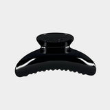 KARST super hair claw clip in noir black oversized cellulose acetate strong hold accessory
