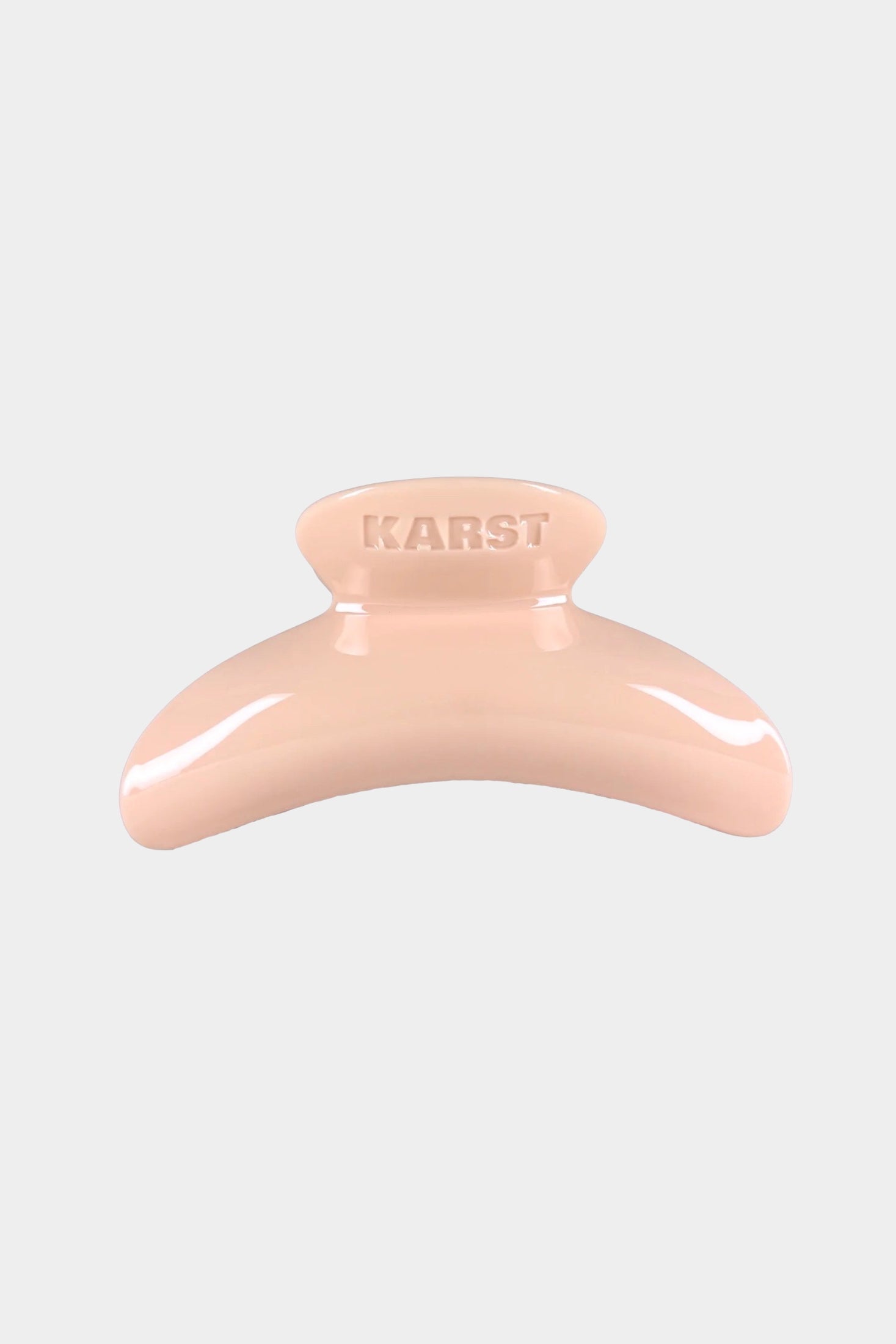 KARST super hair claw clip in tutu blush oversized cellulose acetate strong hold accessory