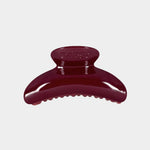 KARST Super Hair Clip in jam red oversized cellulose acetate claw clip