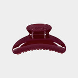 KARST Super Hair Clip in jam red oversized cellulose acetate claw clip