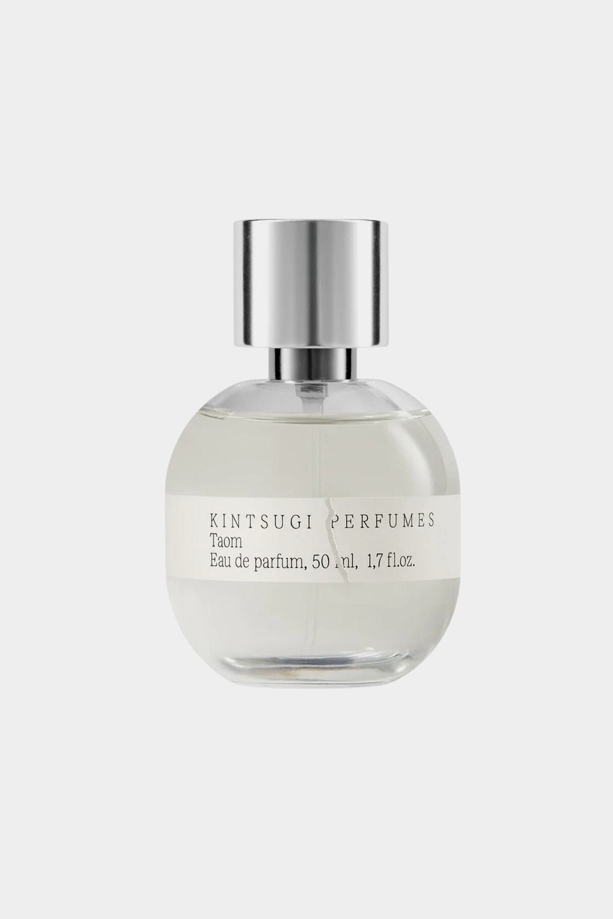 Kintsugi Perfumes Taom Eau de Parfum 50 ml bottle with silver cap, available at YUCCA Denver