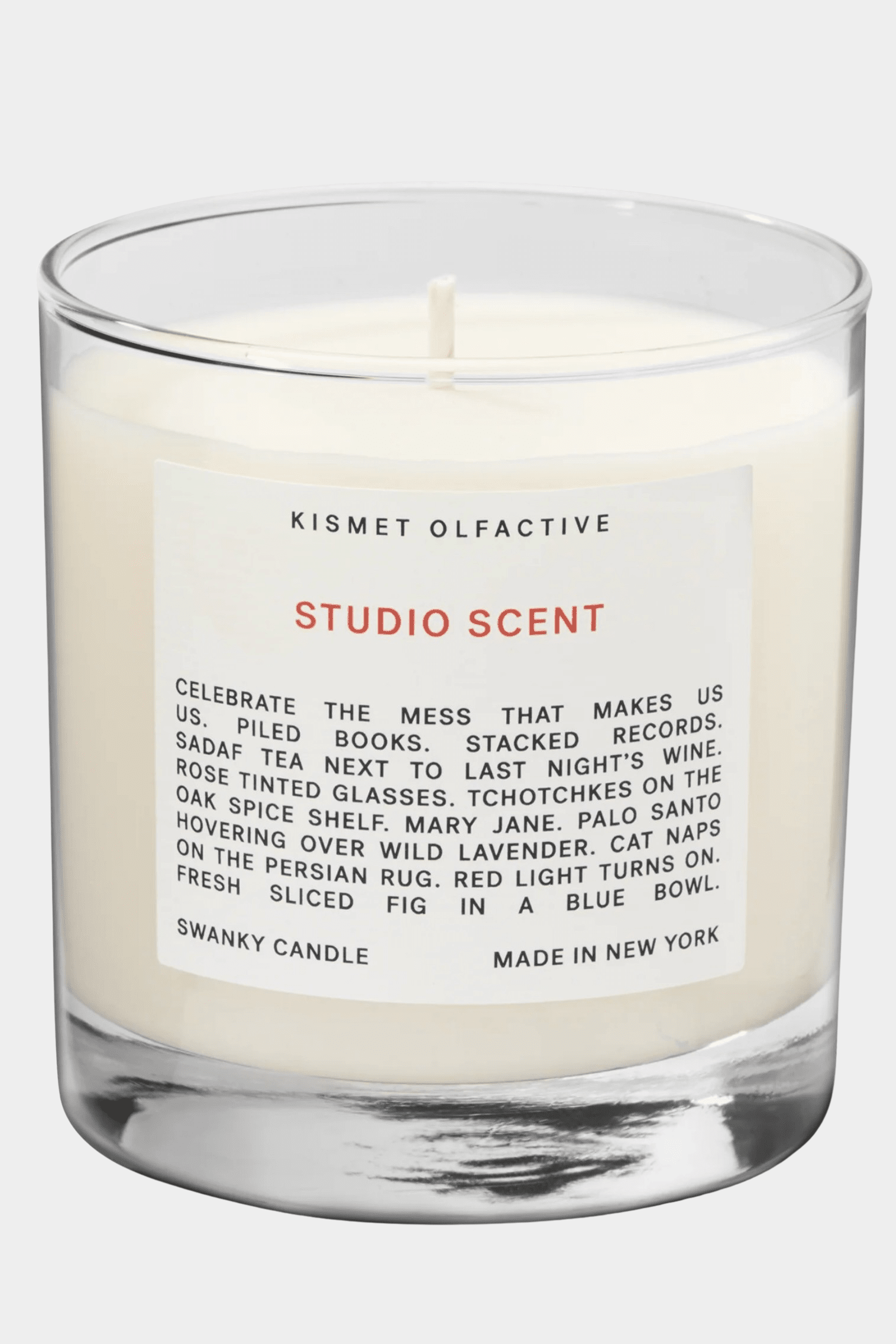 Kismet Olfactive - Studio Scent Candle - Candles - YUCCA, Best boutique shopping in Denver, unisex candle, unique candle.
