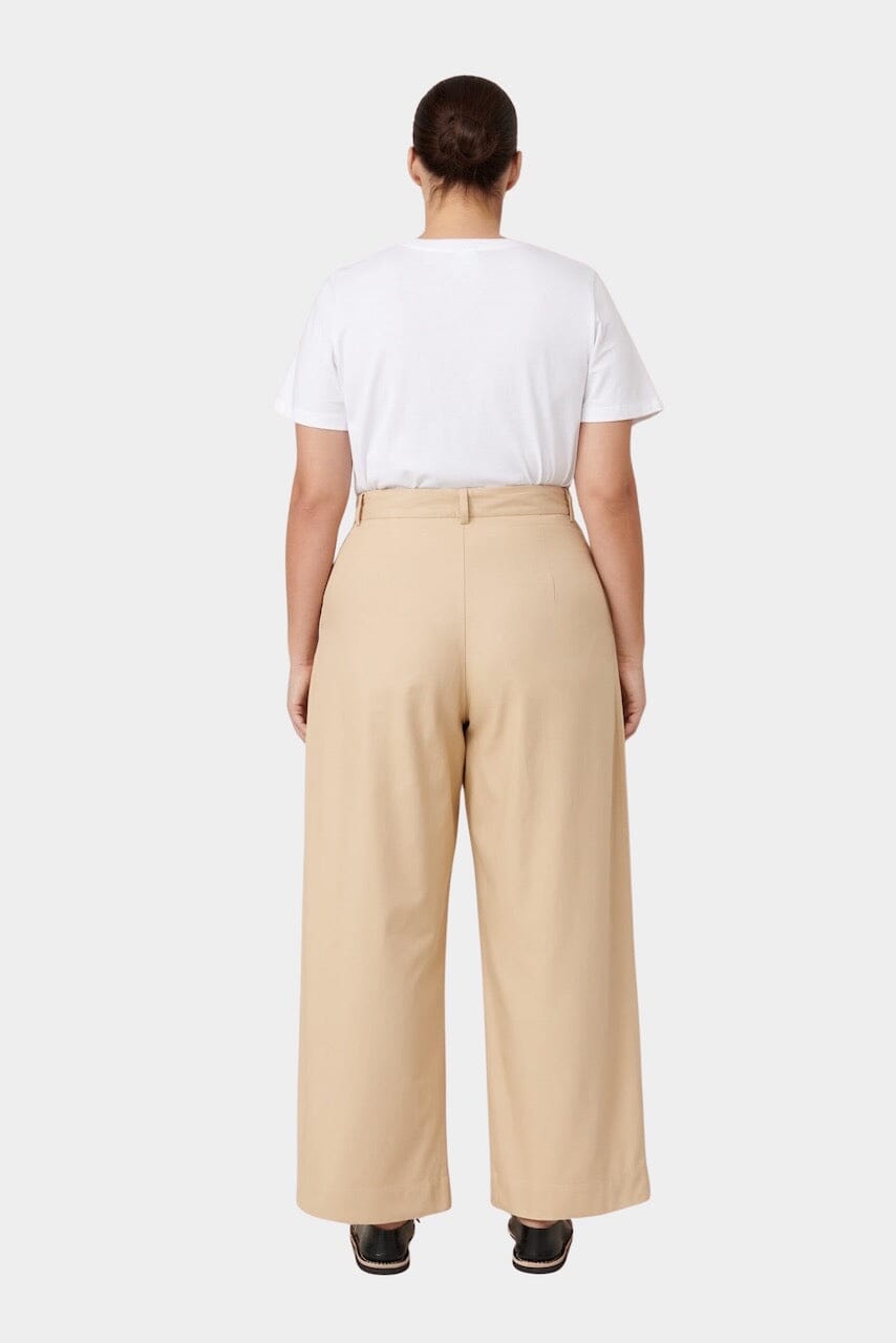 Kowtow - Arch Pant - Dune - Pants - YUCCA, Women’s clothing store Denver, clothing boutiques near me, women’s elevated pants.