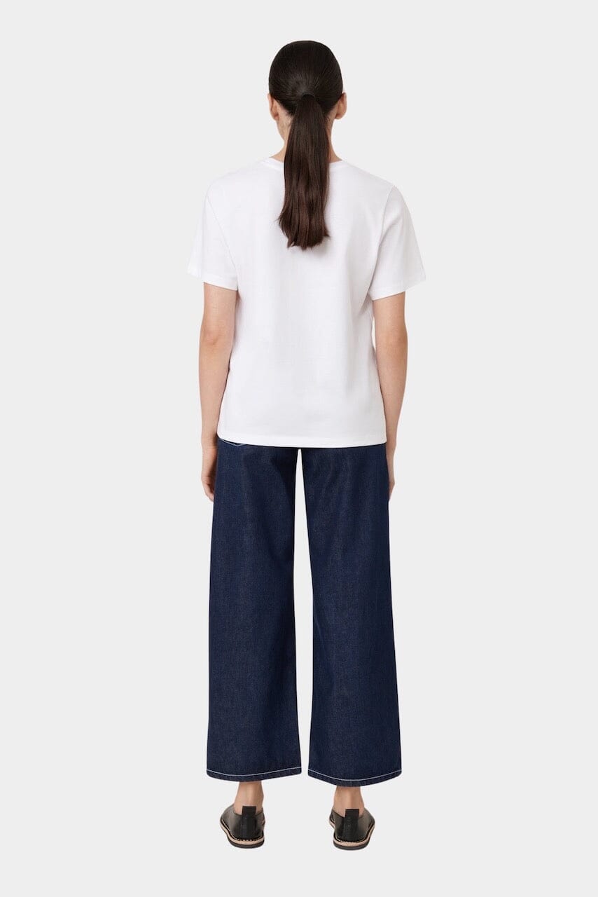 Kowtow - Classic Tee - White - Shirts & Tops - YUCCA, Boutiques Denver, stylish tops for women, high quality casual tops.