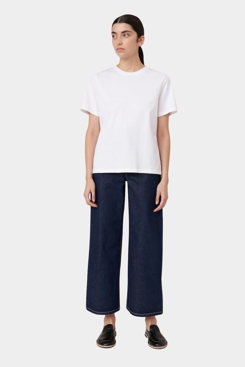 Kowtow - Classic Tee - White - Shirts & Tops - YUCCA, Boutiques Denver, stylish tops for women, high quality casual tops.