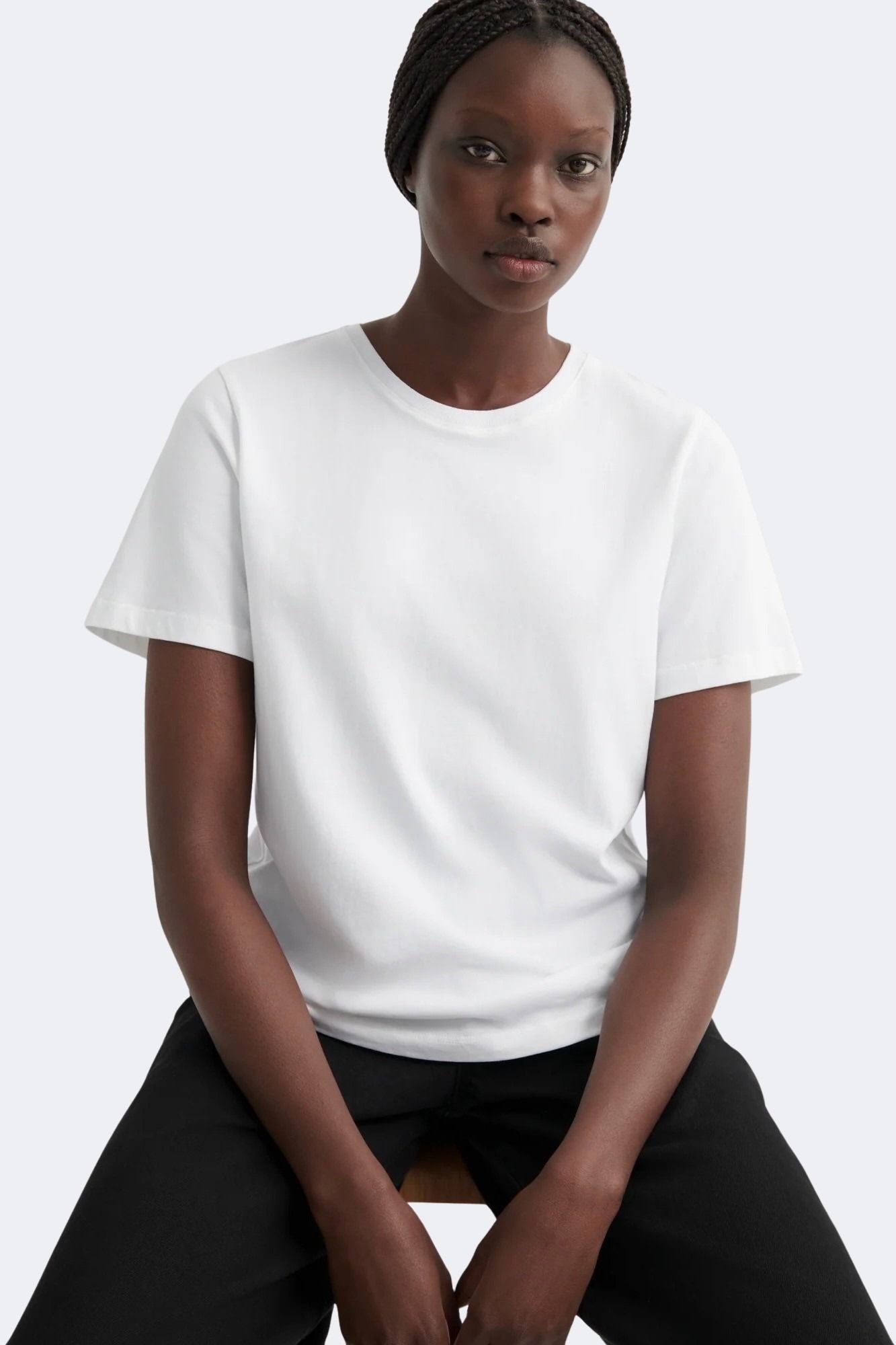 Kowtow - Classic Tee - White - Shirts & Tops - YUCCA, Boutiques Denver, stylish tops for women, high quality casual tops.