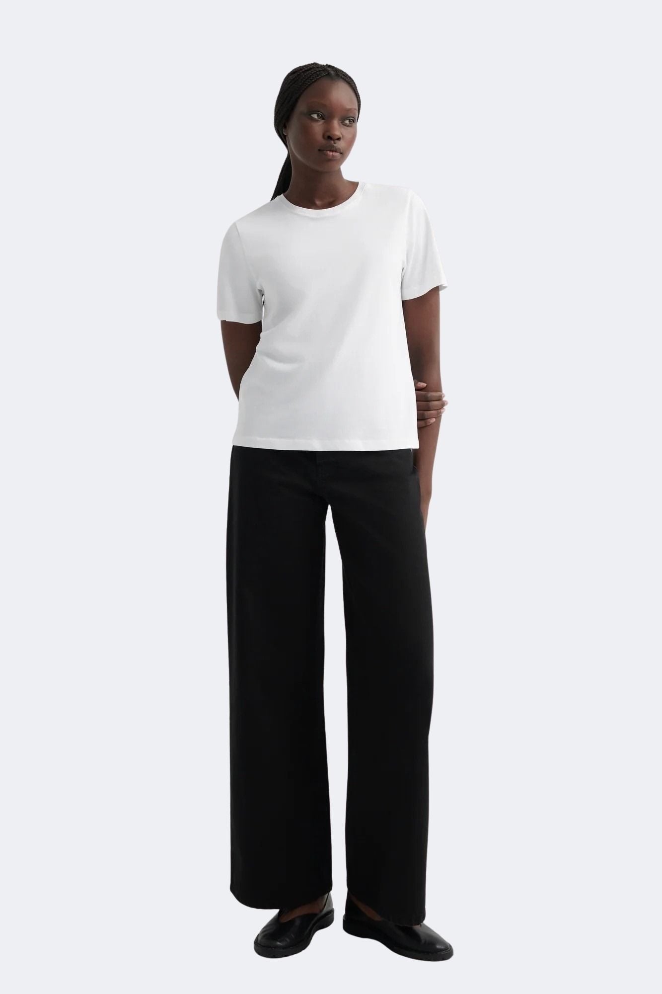 Kowtow - Classic Tee - White - Shirts & Tops - YUCCA, Boutiques Denver, stylish tops for women, high quality casual tops.