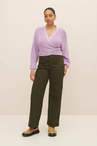 Kowtow | Composure Cardigan In Lilac - SHOP YUCCA Shirts & Tops KOWTOW - YUCCA 