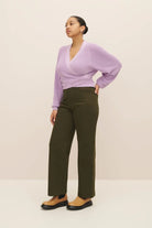 Kowtow | Composure Cardigan In Lilac - SHOP YUCCA Shirts & Tops KOWTOW - YUCCA 