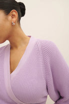 Kowtow | Composure Cardigan In Lilac - SHOP YUCCA Shirts & Tops KOWTOW - YUCCA 