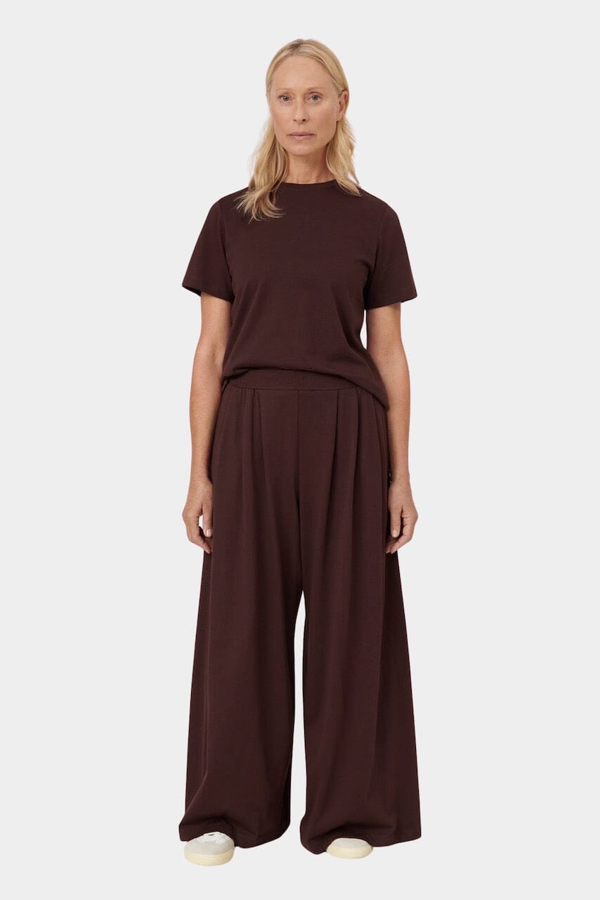 Kowtow | Drape Pant In Mahogany - SHOP YUCCA Pants KOWTOW - YUCCA 