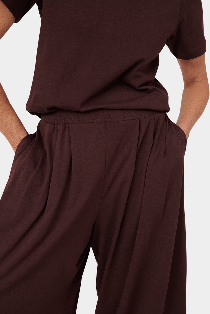 Kowtow | Drape Pant In Mahogany - SHOP YUCCA Pants KOWTOW - YUCCA 